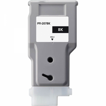 Compatible Canon PFI207 Negro Cartucho de Tinta - Reemplaza PFI207BK/8789B001