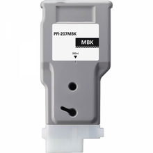 Compatible Canon PFI207 Negro Mate Cartucho de Tinta Pigmentada - Reemplaza PFI207MBK/8788B001