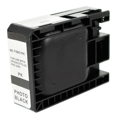 Compatible Epson T5801 Negro Photo Cartucho de Tinta Pigmentada - Reemplaza C13T580100