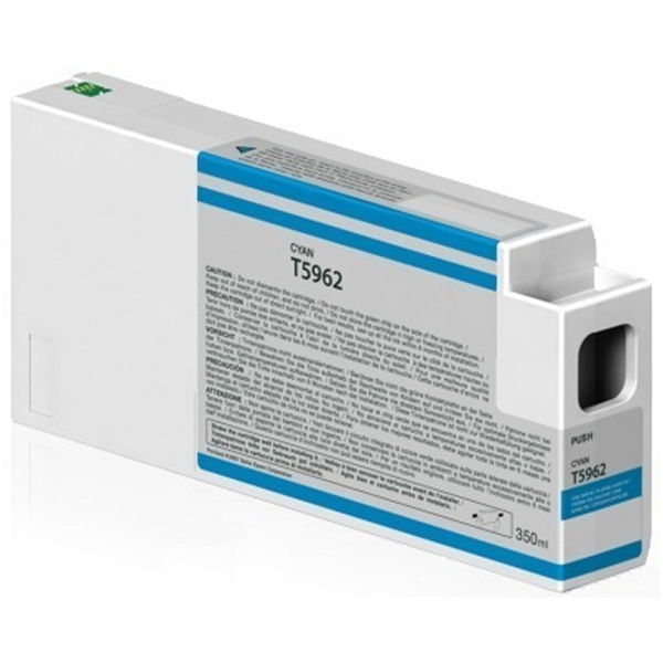 Compatible Epson T5962 Cyan Cartucho de Tinta Pigmentada - Reemplaza C13T596200