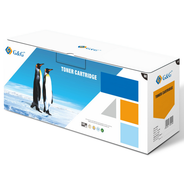 Compatible G&G Kyocera TK540 Cyan Cartucho de Toner Generico - Reemplaza 1T02HLCEU0/TK540C