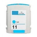 Compatible HP 11 Cyan Cartucho de Tinta - Reemplaza C4836A