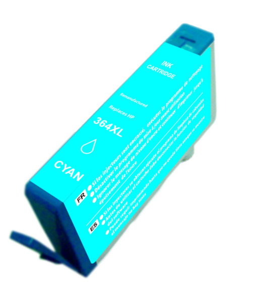 Compatible HP 364XL Cyan Cartucho de Tinta - Reemplaza CB323EE/CB318EE