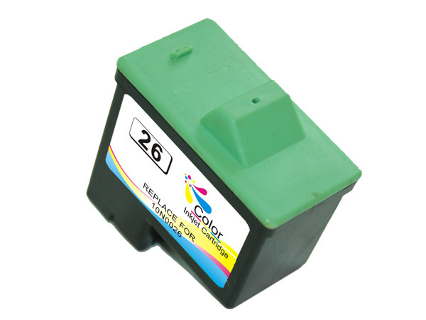 Compatible Lexmark 26/27 Color Cartucho de Tinta - Reemplaza 10N0026E/10NX227E