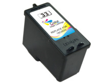 Compatible Lexmark 33 Color Cartucho de Tinta - Reemplaza 18CX033E