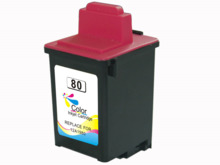 Compatible Lexmark 80 Color Cartucho de Tinta - Reemplaza 12A1980E