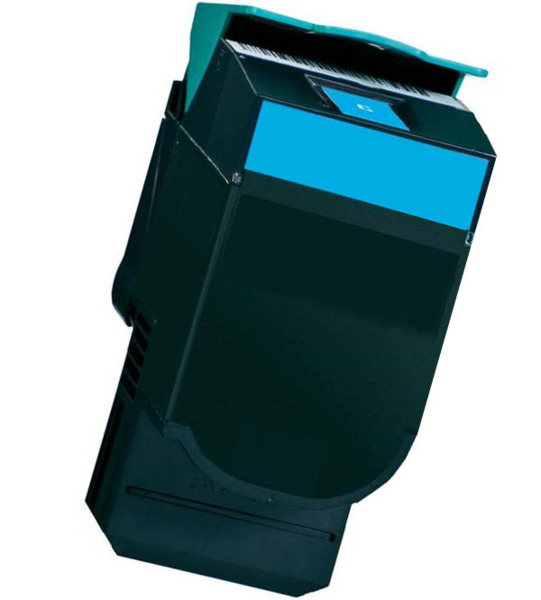 Compatible Lexmark C540N/C544DN/X544N Cyan Cartucho de Toner - Reemplaza C540H1CG