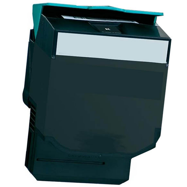 Compatible Lexmark CX410/CX510 Negro Cartucho de Toner - Reemplaza 80C2HK0/80C2HKE/802HK