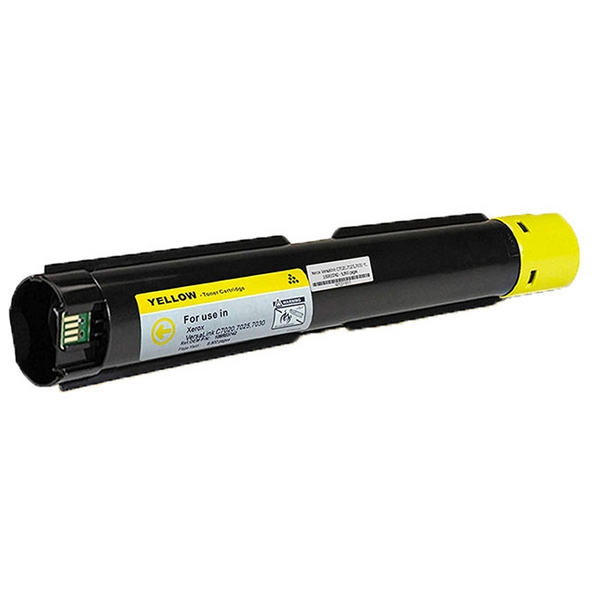 Compatible Xerox VersaLink C7000 Amarillo Cartucho de Toner - Reemplaza 106R03758/106R03762