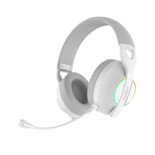 Coolbox WB01 Auriculares Gaming Inalambricos con Microfono - Conectividad Bluetooth 5.4, Inalmabrica 2.4Ghz o Jack - Iluminacion