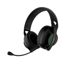 Coolbox WB01 Auriculares Gaming Inalambricos con Microfono - Conectividad Bluetooth 5.4, Inalmabrica 2.4Ghz o Jack - Iluminacion