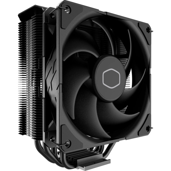 Cooler Master Hyper 212 Black Disipador CPU - 4 Tubos -  Multisocket Universal - Ventilador 120mm - Color Negro