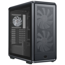 Cooler Master Masterframe 600 Caja Torre E-ATX - 2 Ventiladores 200mm RGB Frontales - 1 Ventilador 120mm RGB Trasero - Ventana L