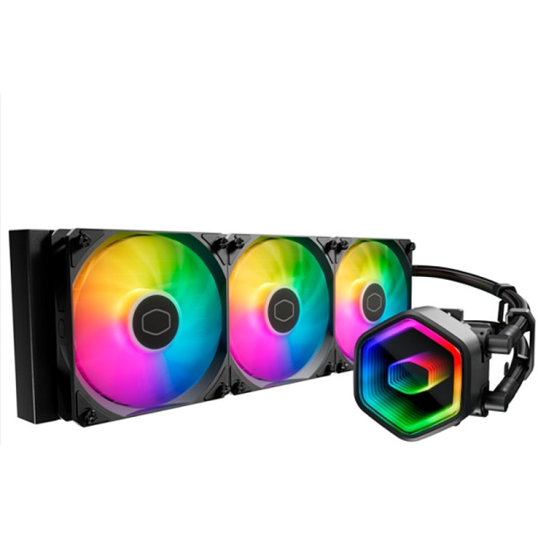 Cooler Master Masterliquid 360 Core II Lite ARGB Kit de Refrigeracion Liquida - Ventiladores Preinstalados - Tubos de 400mm - Il