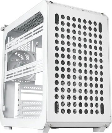 Cooler Master Qube 500 Caja Semitorre ATX/MicroATX/Mini-ITX - Ventana Lateral - 7 Ranuras de Expansion - Gestion de Cables - Audio - 2xUSB-A - 1xUSB-C - 415x231x406mm - Color Blanco