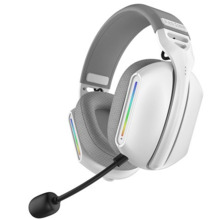 Coolsound Auricular Gaming G11 Bluetooth - IluminaciÃ³n RGB - Color Blanco