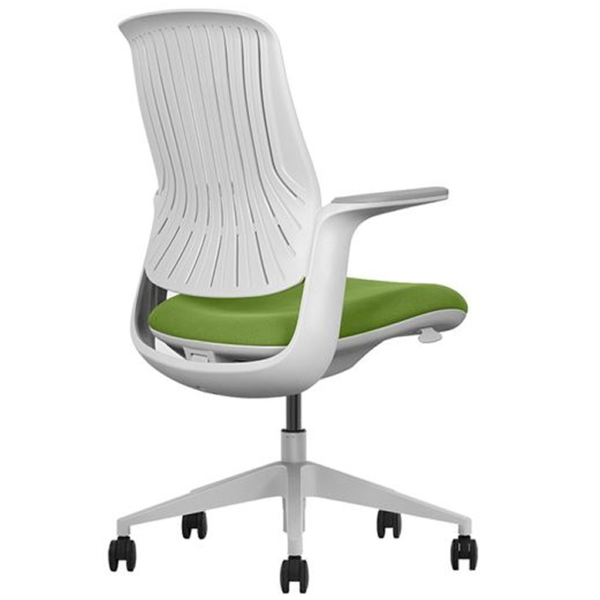 Cromad Senior SE1800 Silla de Oficina - Altura Ajustable con Elevador de Gas de Grado 4 - Respaldo de Material Antibacteriano El (1)