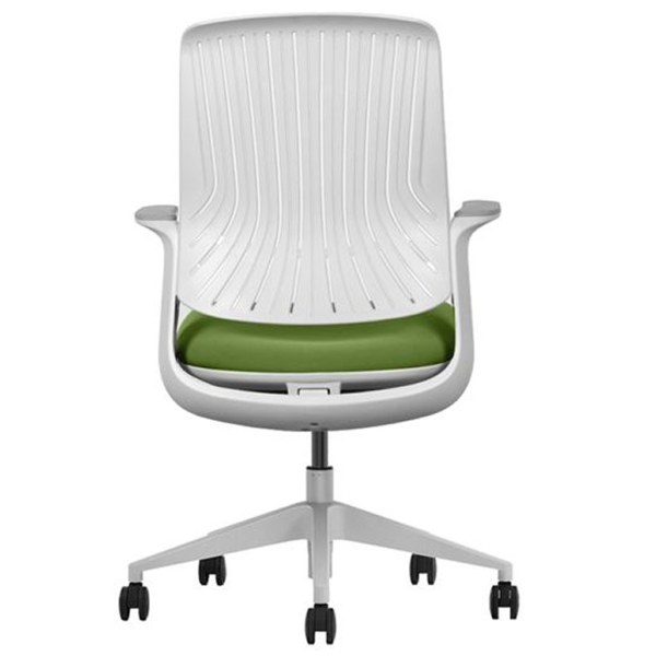Cromad Senior SE1800 Silla de Oficina - Altura Ajustable con Elevador de Gas de Grado 4 - Respaldo de Material Antibacteriano El (2)