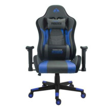 Cromad Serie Phoenix Silla Gaming - Altura Regulable con Piston de Gas Clase 2 - Reclinable hasta 180Âº - Cojines Lumbar y Cervi