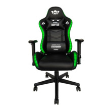 Cromad Serie Raptor Legendary Silla Gaming - Altura Regulable con Piston de Gas Clase 2 - Reclinable hasta 180Âº - Cojines Lumba