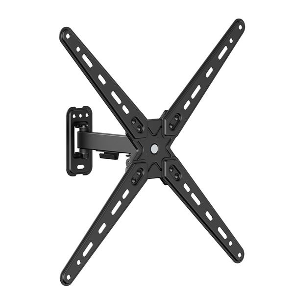 Cromad Soporte de Pared con Brazo Articulado para TV de 13"-55" - Giratorio, Inclinable y Extensible - Peso Max 25Kg - VESA 400x