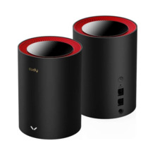 Cudy AX3000 Pack de 2 Sistemas WiFi 6 Mesh AX3000 2.5G Dual Band - Admite Ancho de Banda de 20/40/80/160MHz - 1x Puerto LAN 10/1