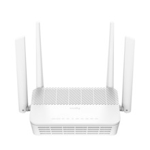 Cudy Router WiFi 6 Mesh Gigabit Dual Band AX3000 - Velocidad hasta 1000Mbps - 5 Puertos - 4 Antenas Fijas de 5dBi - Tecnologia M