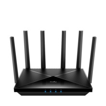 Cudy Router WiFi 7 2.5G Dual Band BE6500 - Velocidad hasta 1000Mbps - 4 Puertos - 6 Antenas Fijas de 5dBi - Tecnologia MU-MIMO -