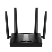 Cudy Router WiFi 7 Dual Band Gigabit BE3600 - Velocidad hasta 1000Mbps - 5 Puertos - 4 Antenas Fijas de 5dBi - Tecnologia MU-MIM