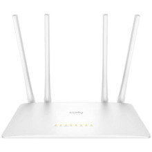 Cudy WR1200 Smart Router WiFi AC1200 Doble Banda - 1x Puerto Wan 100/10 Mbps y 4x Puertos Lan 100/10 Mbps - 4 Antenas Externas