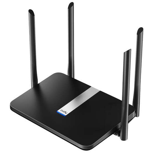 Cudy X6 Smart Router WiFi 6 AX1800 Doble Banda - 1x Puerto Wan 1000/100/10 Mbps y 4x Puertos Lan 1000/100/10 Mbps - 4 Antenas Ex