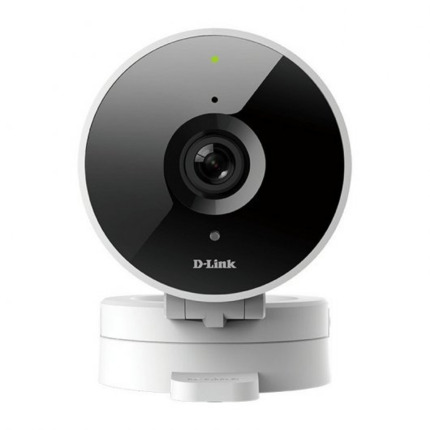 D-Link Camara Compacta IP HD 720p WiFi - Microfono Incorporado - Vision Nocturna - Angulo de Vision 120° - Deteccion de Movimiento - Para Interior