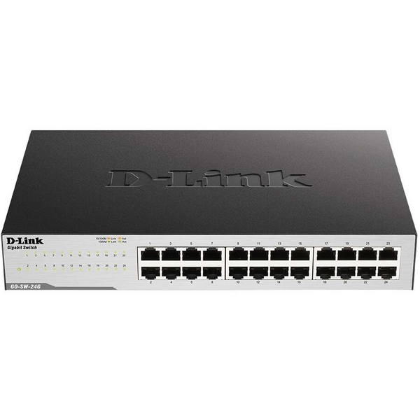 D-Link Switch 24 Puertos Gigabit 10/100/1000 Mbps