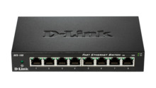 D-Link Switch 8 Puertos Fast Ethernet Gigabit 10/100 Mbps