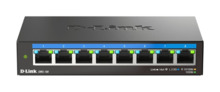 D-Link Switch 8 Puertos Multigigabit 2.5G No Gestionado - Switching 40 Gbps - Chasis Metalico
