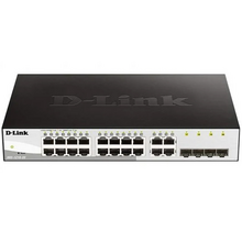 D-Link Switch Semigestionable 20 Puertos Gigabit + 4 Combo SFP