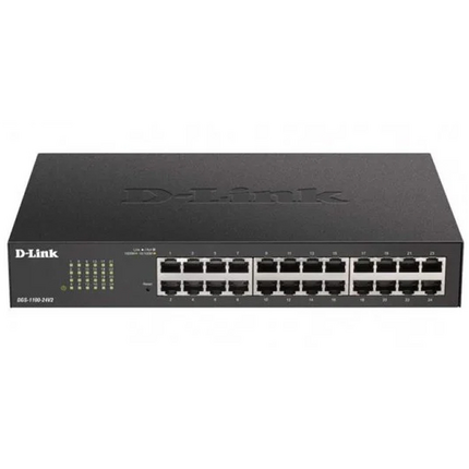 D-Link Switch Semigestionable 24 Puertos Gigabit 10/100/1000 Mbps