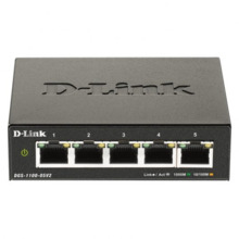 D-Link Switch Smart 5 Puertos Gigabit 10/100/1000 Mbps