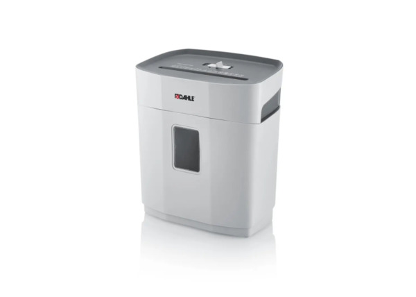 Dahle PaperSAFE 100 Destructora de Papel Manual Corte en Particulas P-4 - Destruye hasta 5 Hojas - Papelera de 12L - Apta para P
