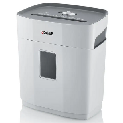 Dahle PaperSAFE 140 Destructora de Papel Manual 12L - Destruye hasta 10 Hojas - Corte en Particulas - Apta para Papel y Tarjetas