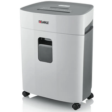 Dahle PaperSAFE 380 Destructora de Papel Manual 25L con Ruedas - Destruye hasta 15 Hojas - Corte en Particulas - Apta para Papel