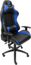 DeepGaming DeepCommand2 Silla Gaming - Reposabrazos - Ruedas de Silicona - Asiento ErgonÃ³mico - CojÃ­n Lumbar y Cervical - Base