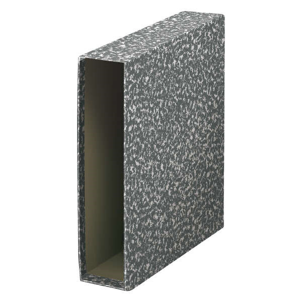 Dohe Archiclas Funda de Archivador TamaÃ±o Folio Natural - Carton Forrado con Papel Impreso - Color Gris Jaspeado