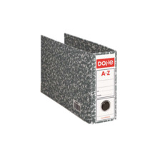 Dohe Archivador de Palanca - Formato Cuarto Apaisado - Medidas 287x210x75mm - Carton Forrado con Papel Impreso - Cantoneras Meta