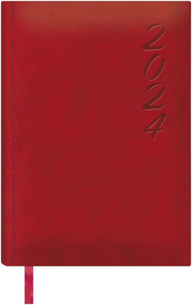 Dohe Brasilia Agenda Anual - Dia Pagina - Cubierta en Polipiel - Papel Ahuesado - Sabado y Domingo misma Pagina - Tamaño 15x21c