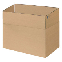 Dohe Cajas de Embalaje de 4 Solapas - Medidas 600x400x290mm - Carton de Canal 3mm - Resistente y Duradero - Ideal para Envios y