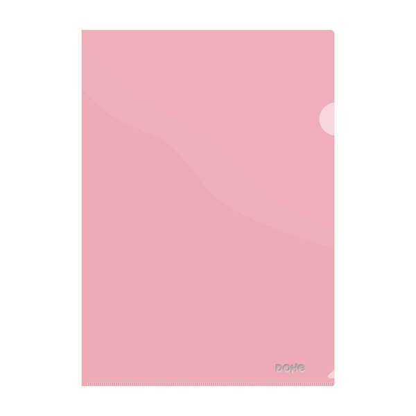 Dohe Dossier Uñero Premium Tamaño A4 - 210x297mm - Fabricado en Polipropileno Translucido de 180 Micras - Color Rojo