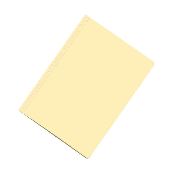Dohe Pack de 50 Subcarpetas de Cartulina de 170gr A4 - Con Ranura para Fastener - Resistente y Duradera - Ideal para Organizar D