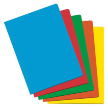 Dohe Pack de 50 Subcarpetas de Cartulina de 180gr Folio - Con Ranura para Fastener - Resistente y Duradera - Ideal para Organiza