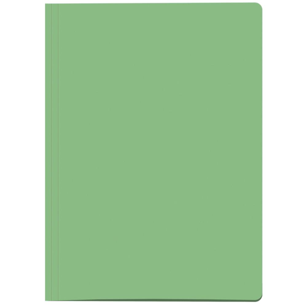 Dohe Pack de 50 Subcarpetas de Cartulina - Tamaño Folio - Ranura para Fastener - Color Verde